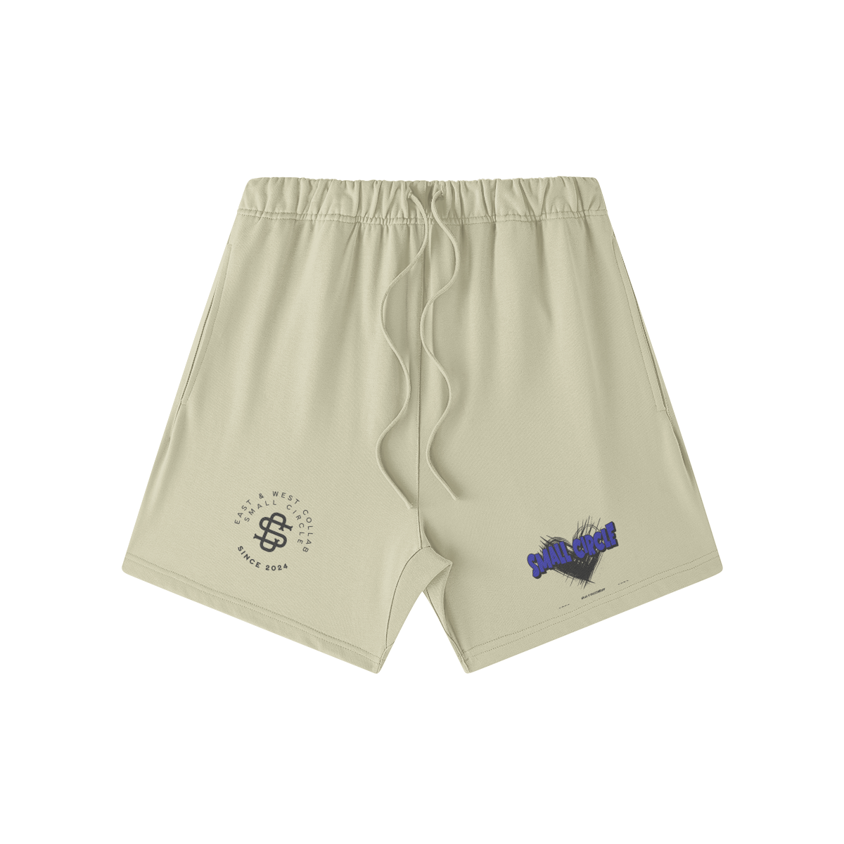 Small Circle Built Different Sweat-shorts