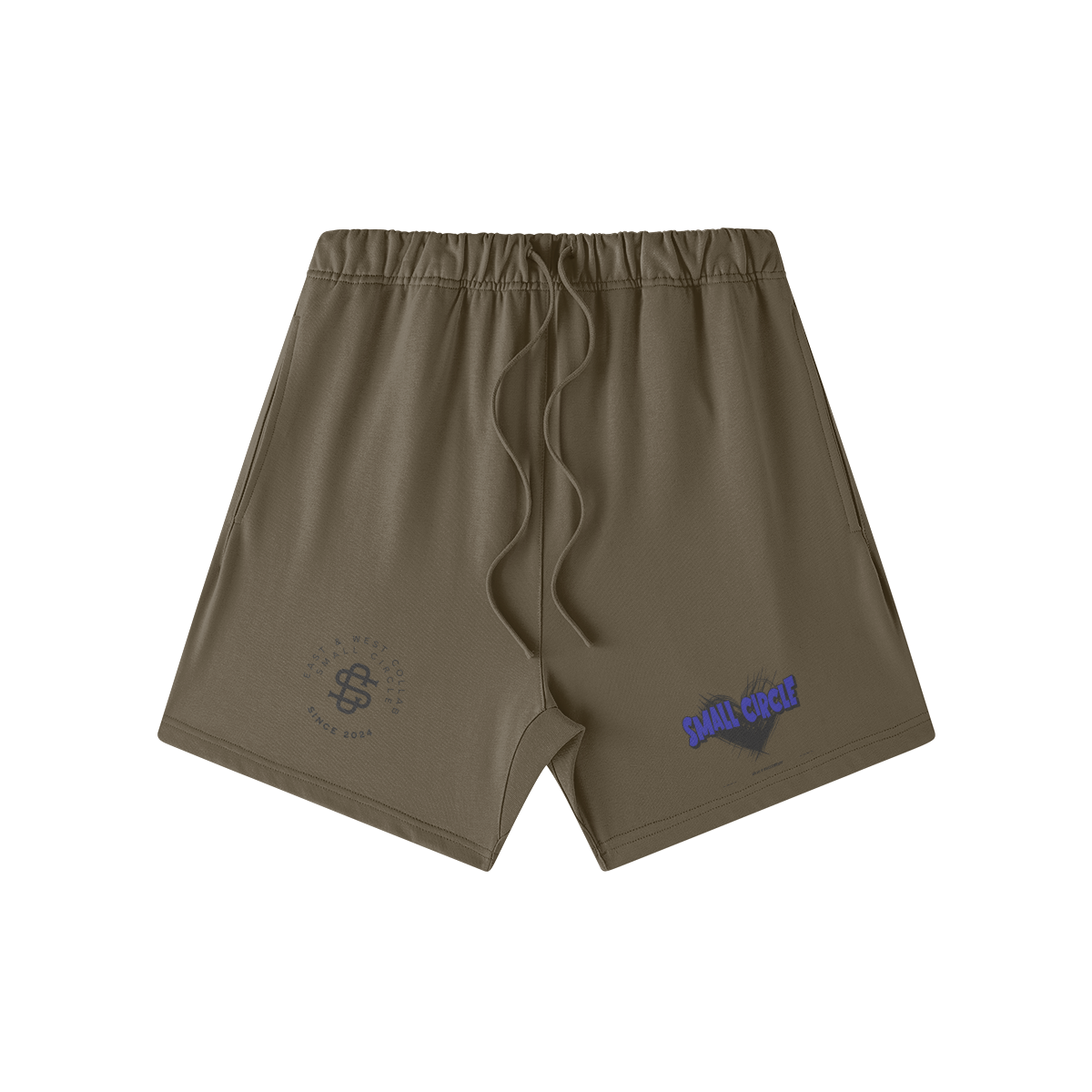 Small Circle Built Different Sweat-shorts