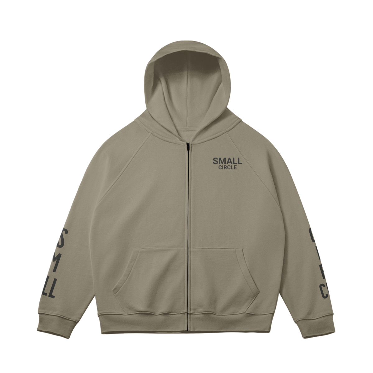 Small Circle Classic Zip Up