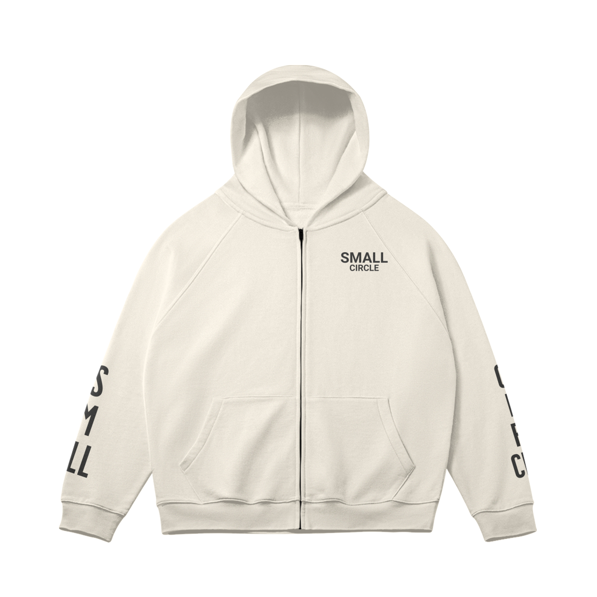 Small Circle Classic Zip Up