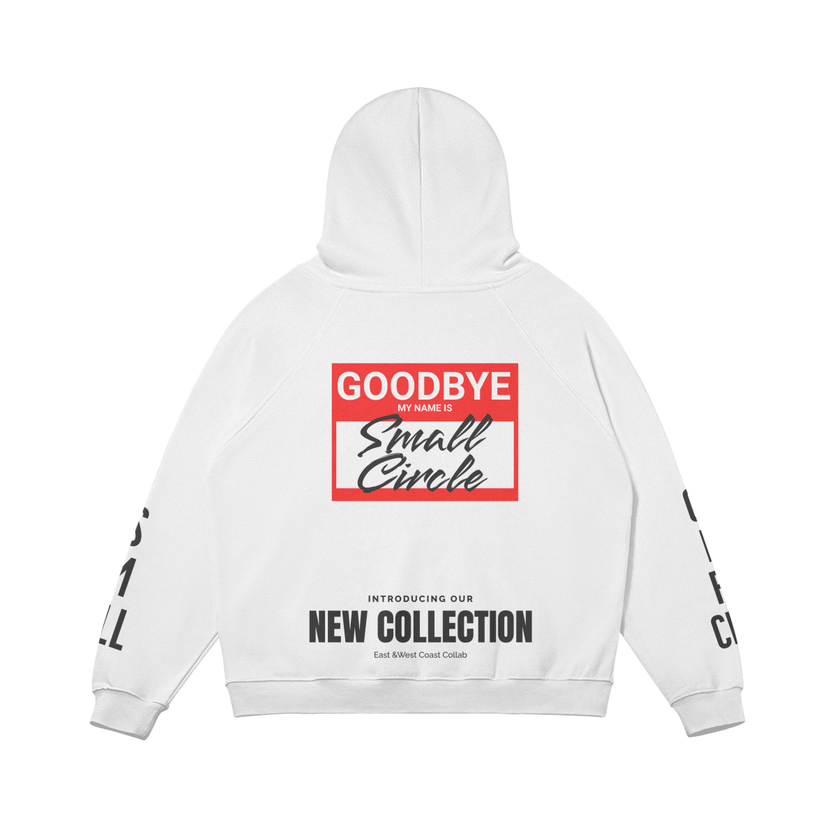 Small Circle Name Hoodie