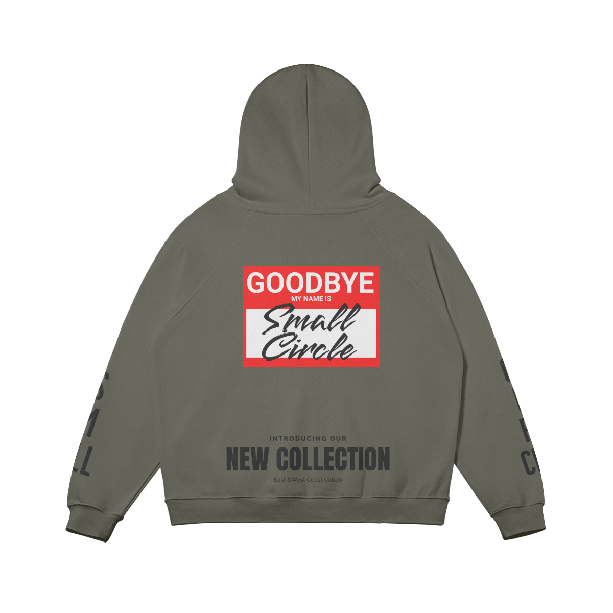 Small Circle Name Hoodie