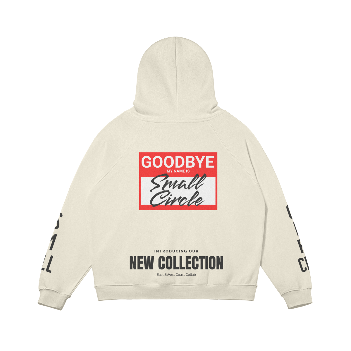 Small Circle Name Hoodie