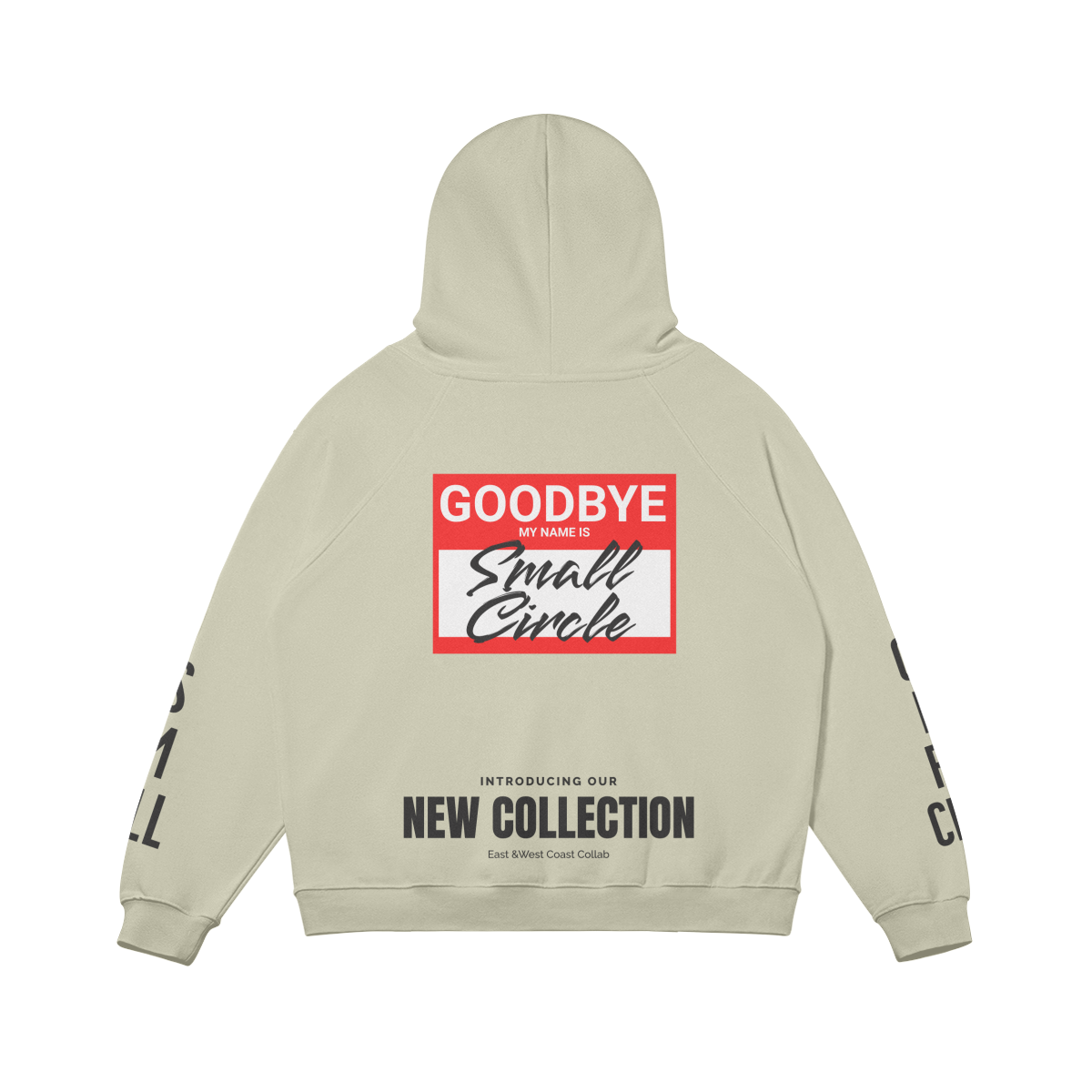 Small Circle Name Hoodie