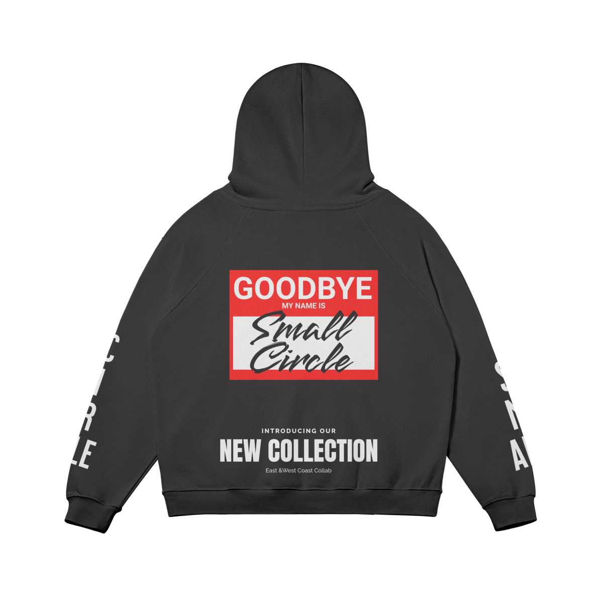 Small Circle Name Hoodie