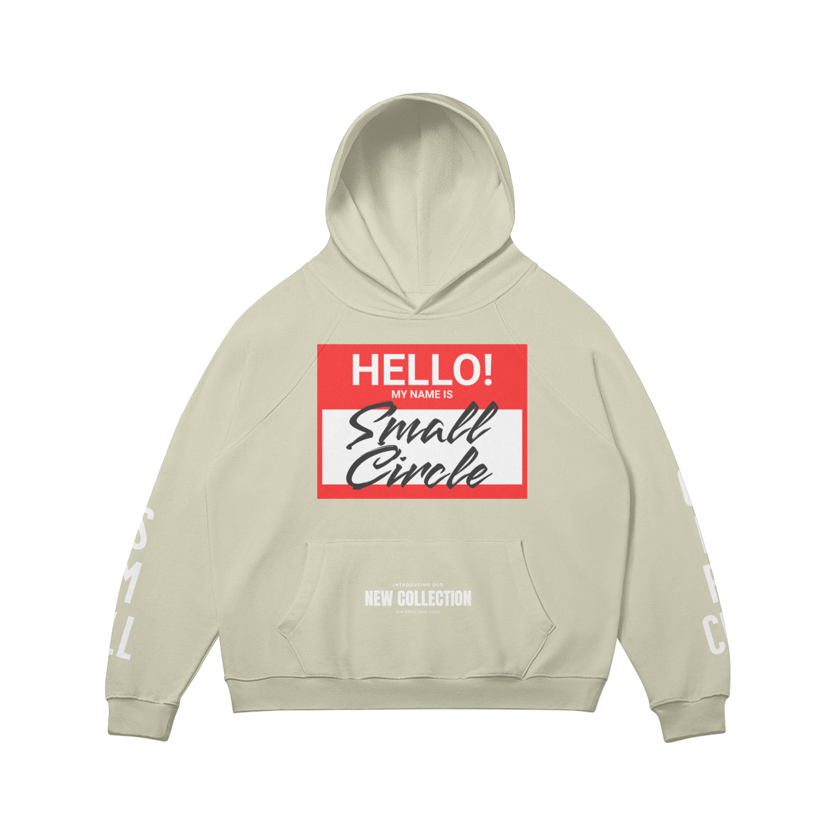 Small Circle Name Hoodie