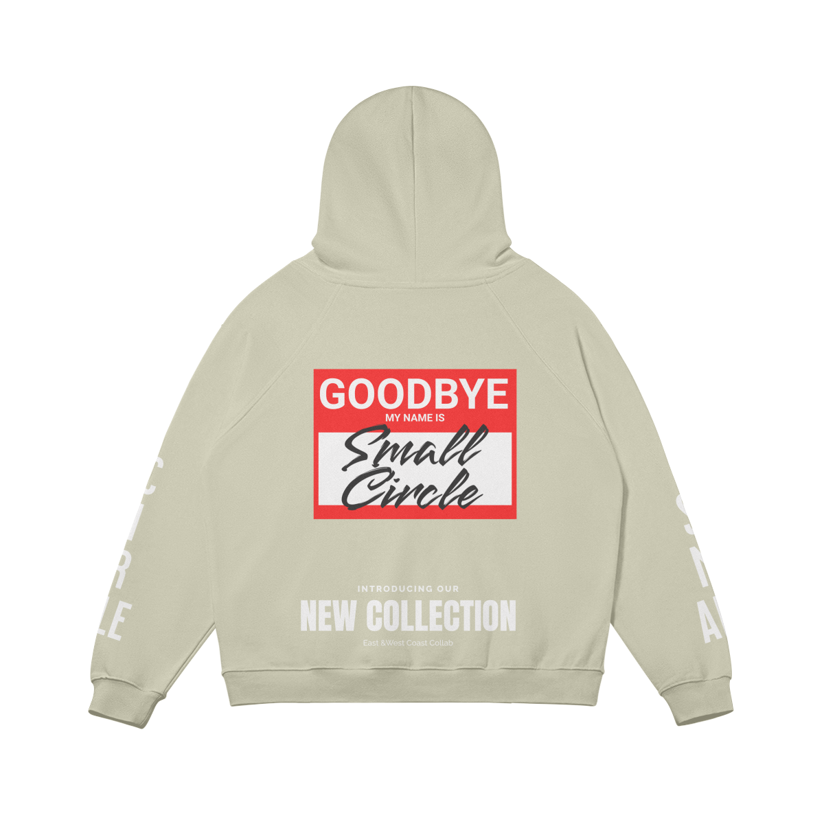 Small Circle Name Hoodie