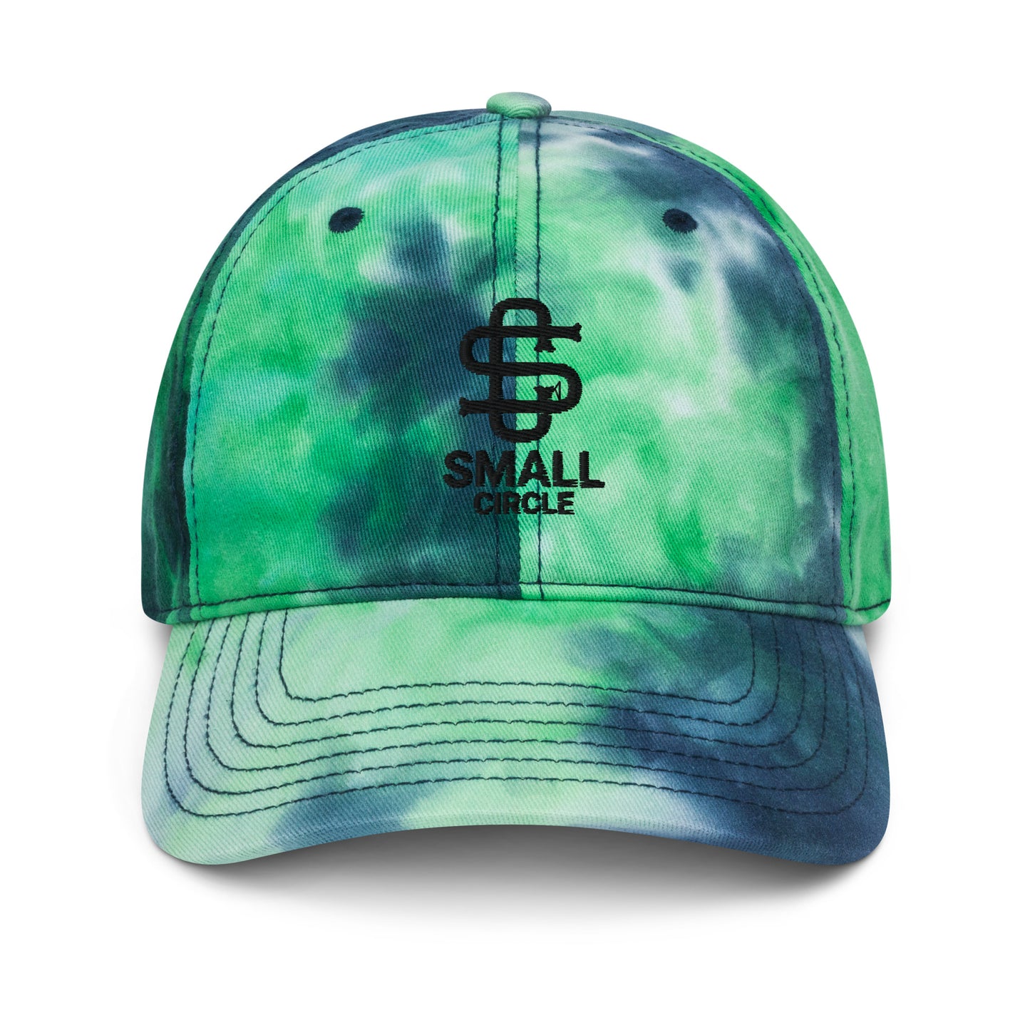 Small Circle Tie dye hat