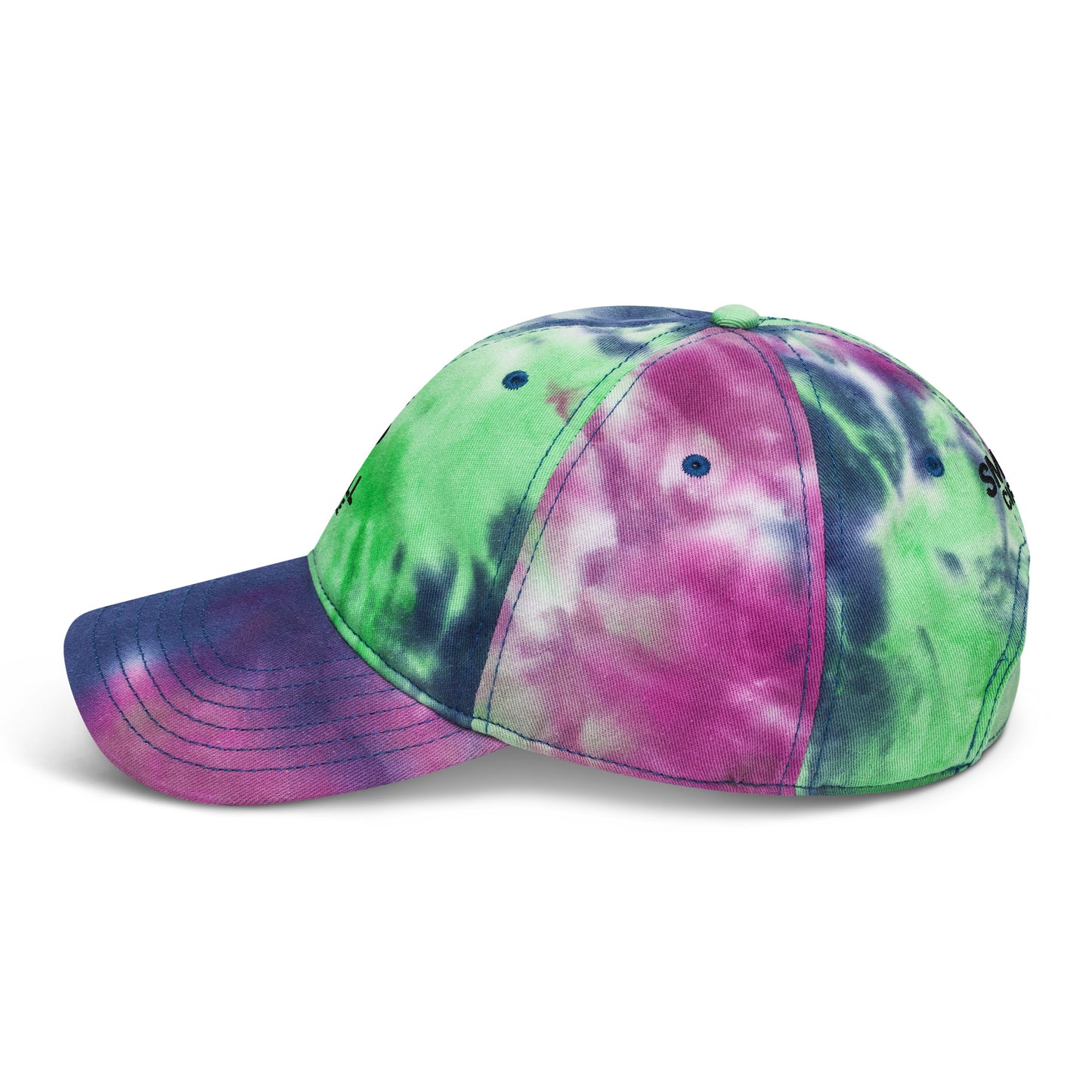 Small Circle Tie dye hat