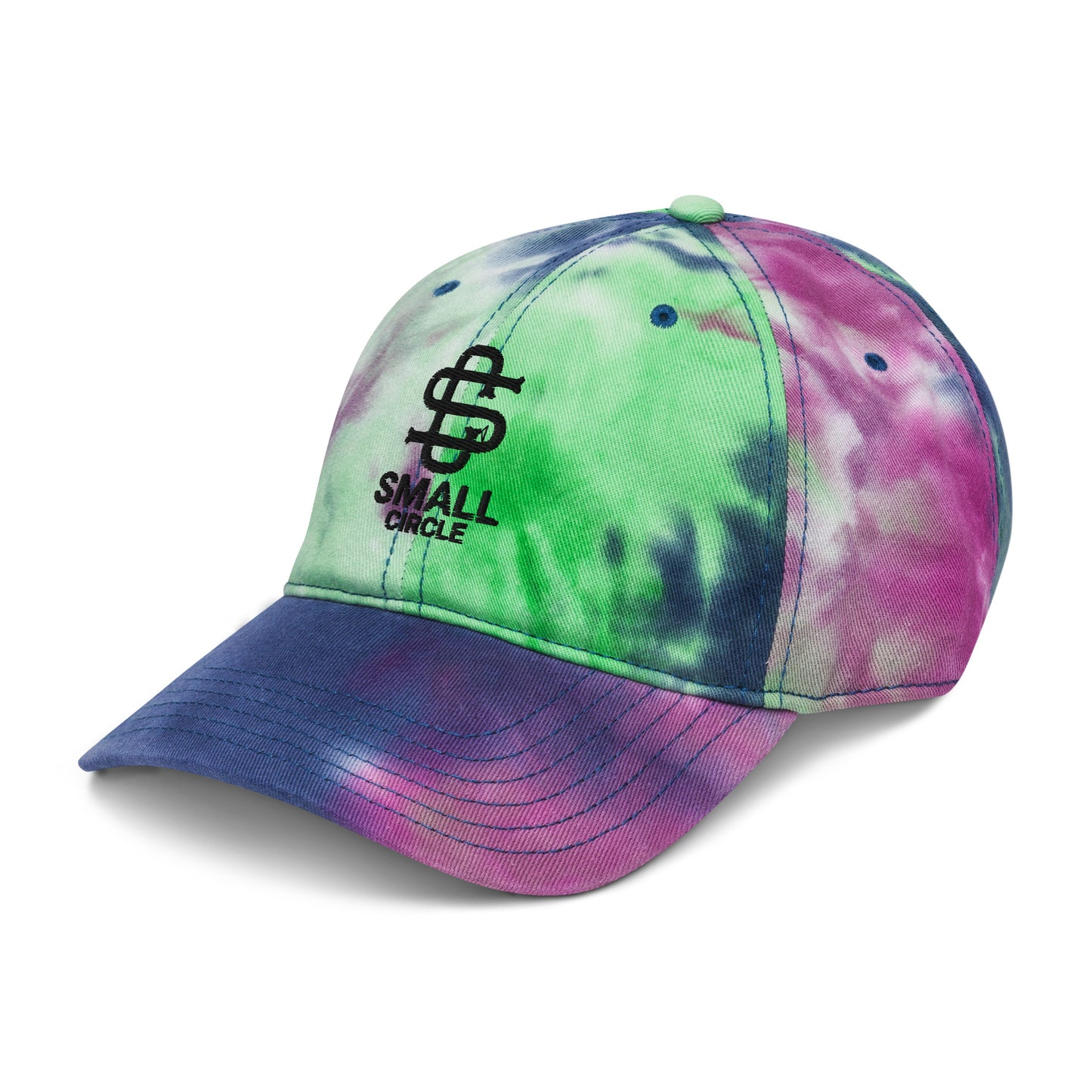 Small Circle Tie dye hat