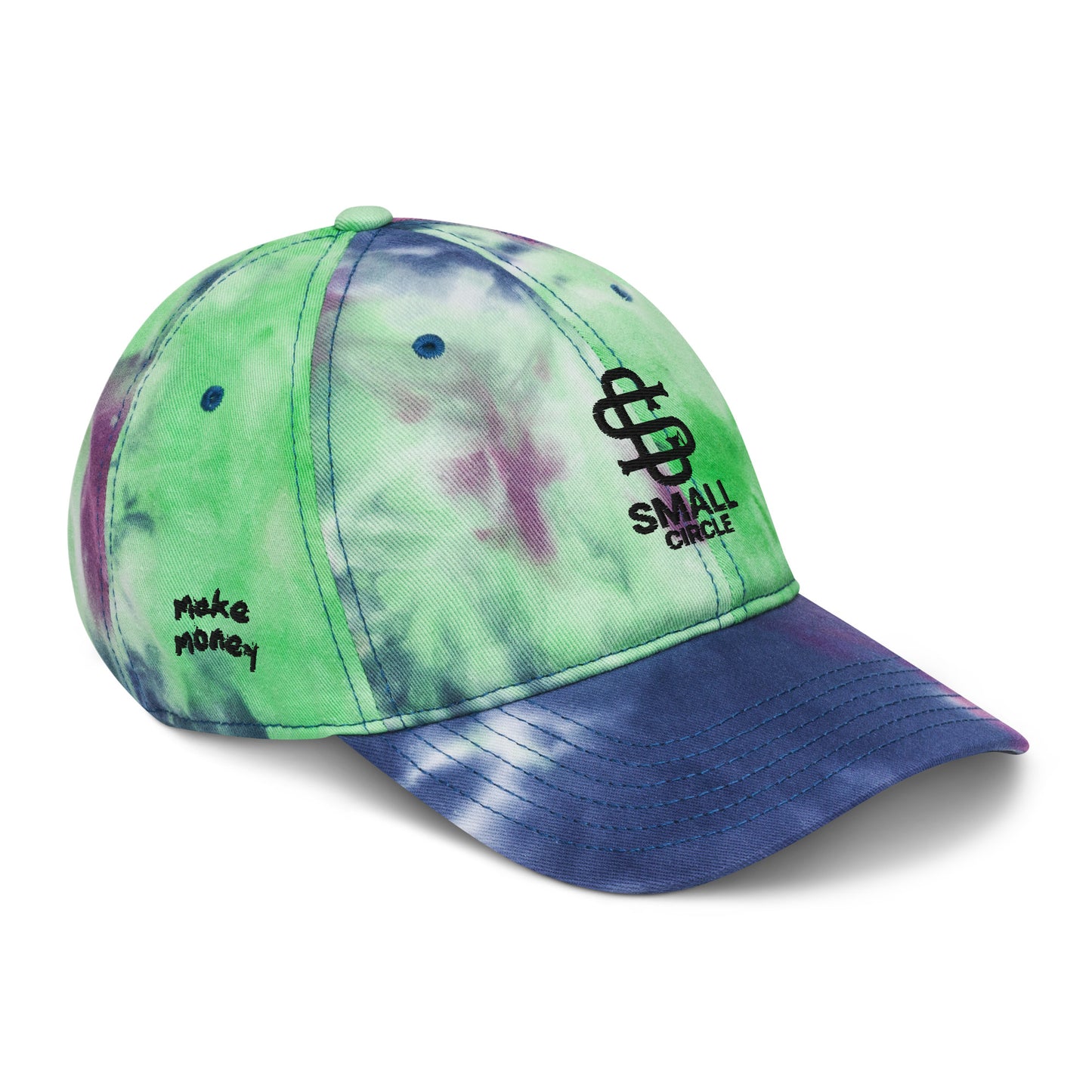 Small Circle Tie dye hat