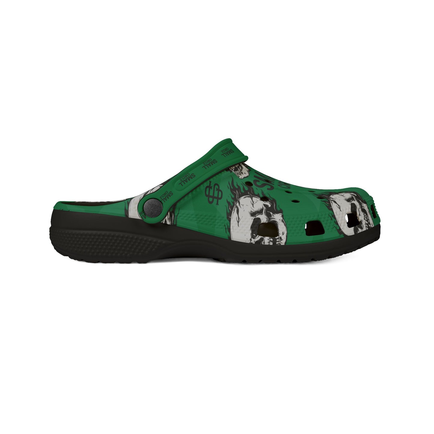 Small Circle Emerald Scully Crocs