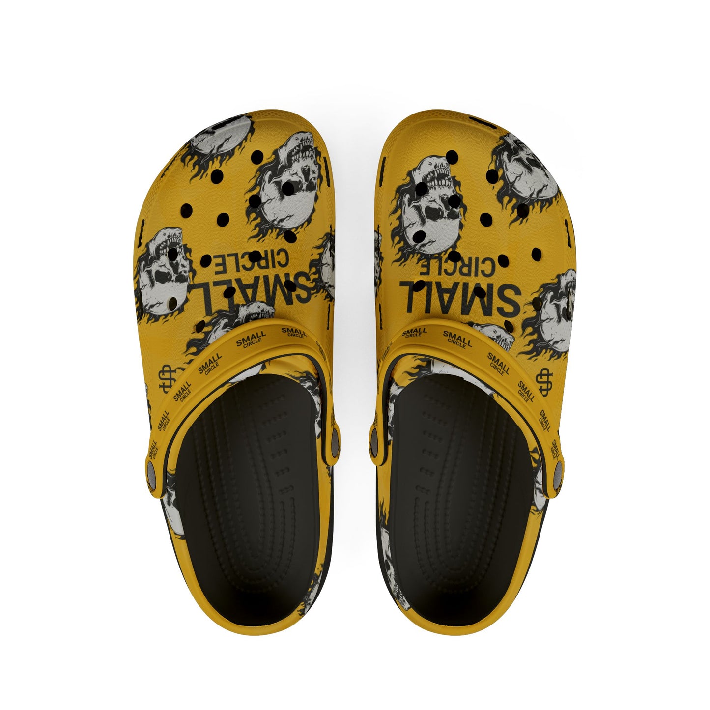 Small Circle Yellow Scully Crocs