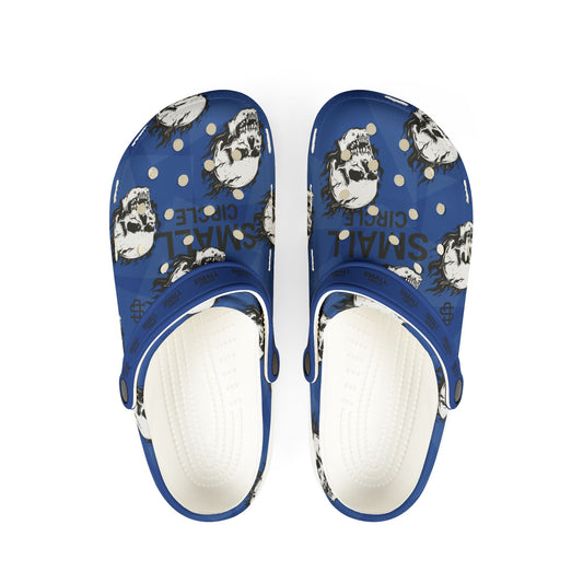Small Circle Navy Scully Crocs