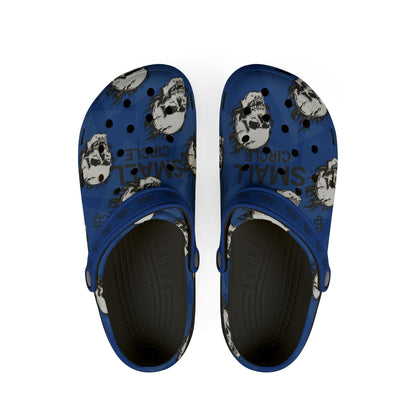 Small Circle Navy Scully Crocs