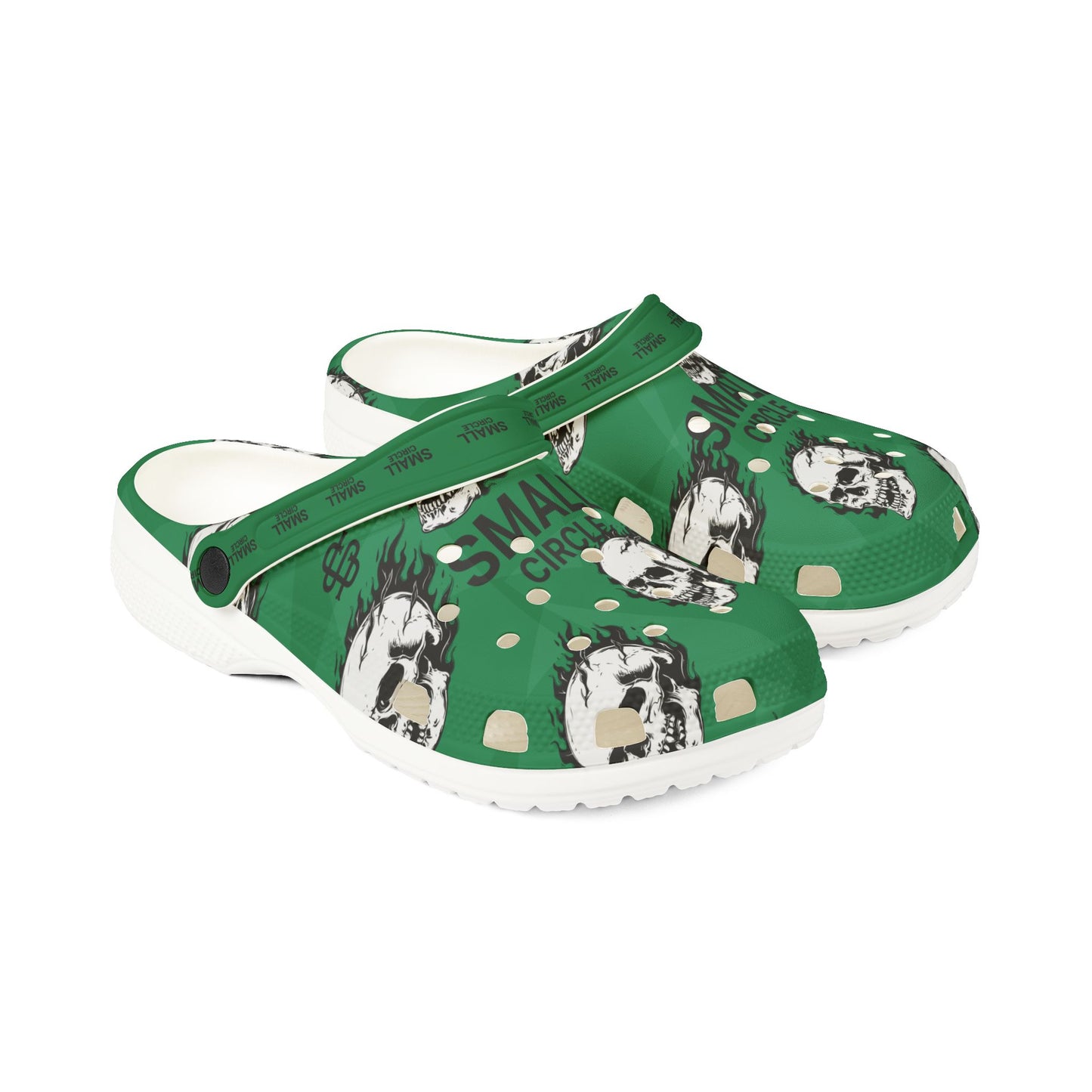 Small Circle Emerald Scully Crocs