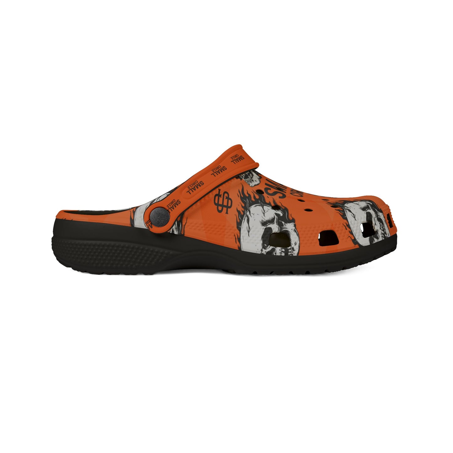 Small Circle Orange Scully Crocs