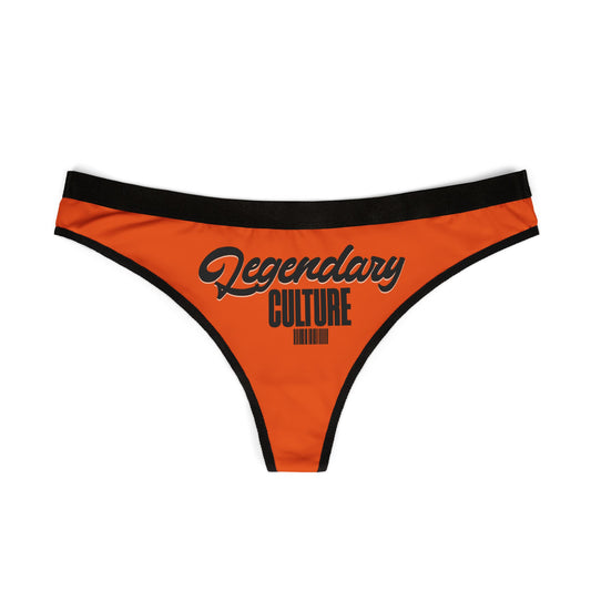 Small Circle Orange Thong