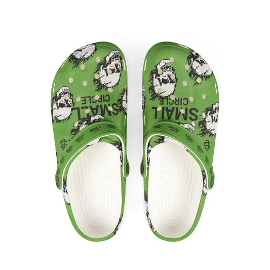 Small Circle Lime Scully Crocs