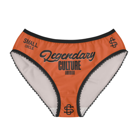 Small Circle Women’s Orange Briefs