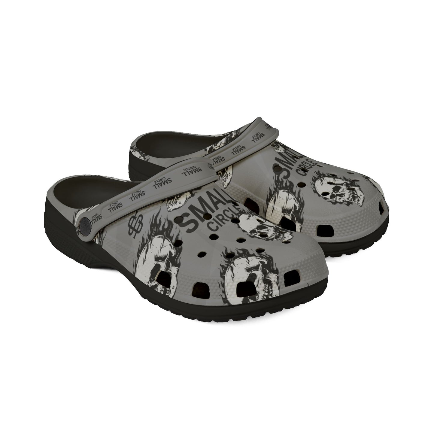 Copy of Small Circle Grey Scully Crocs