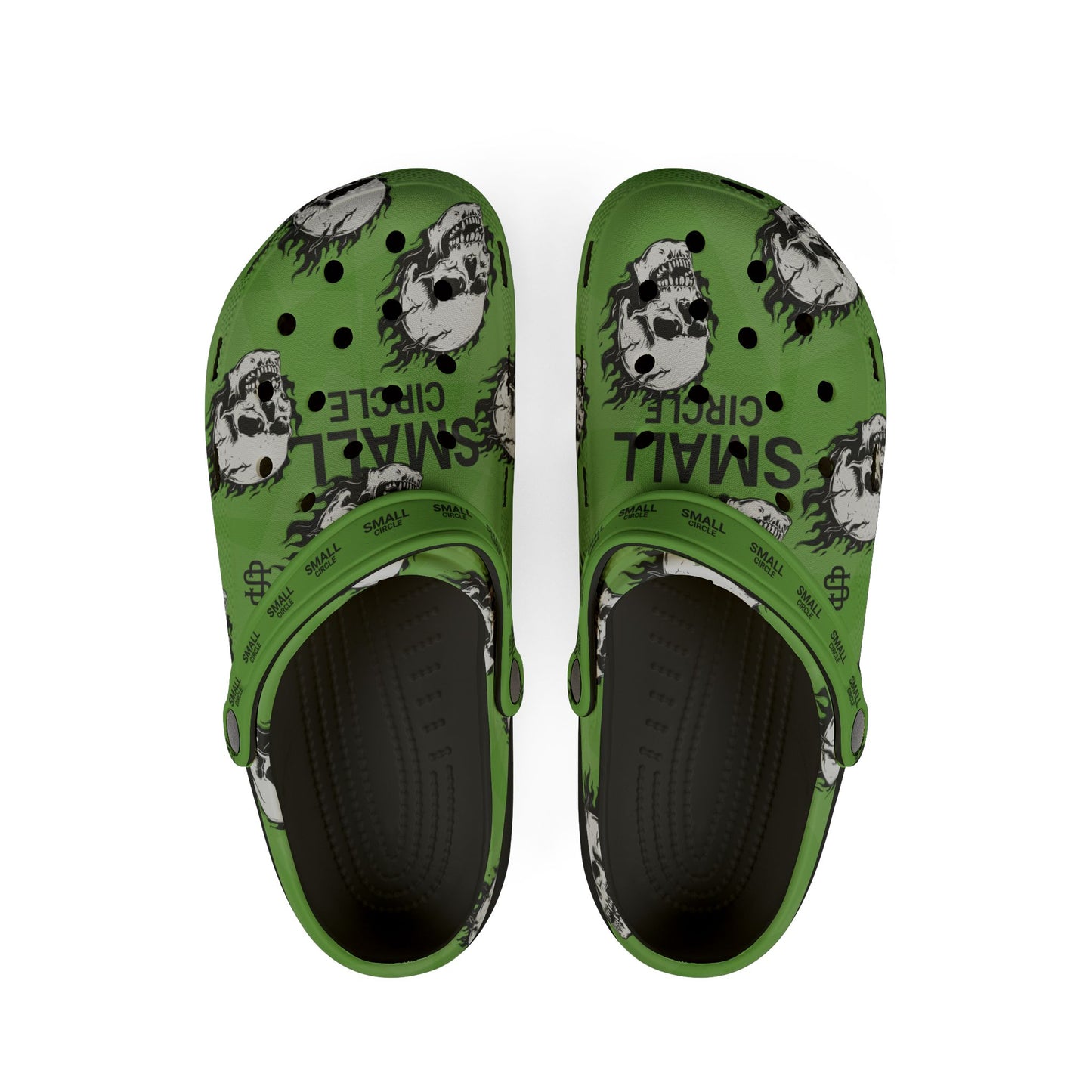 Small Circle Lime Scully Crocs