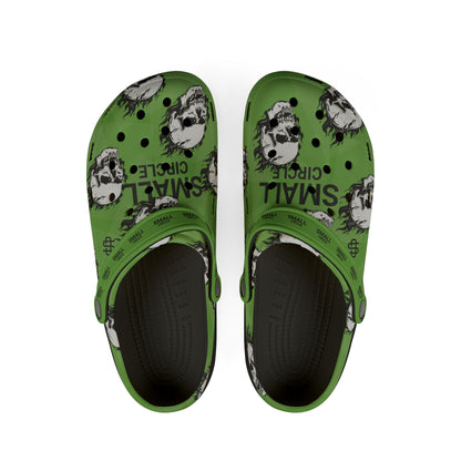 Small Circle Lime Scully Crocs