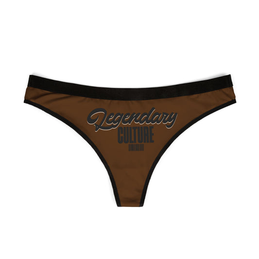 Small Circle Brown Thong
