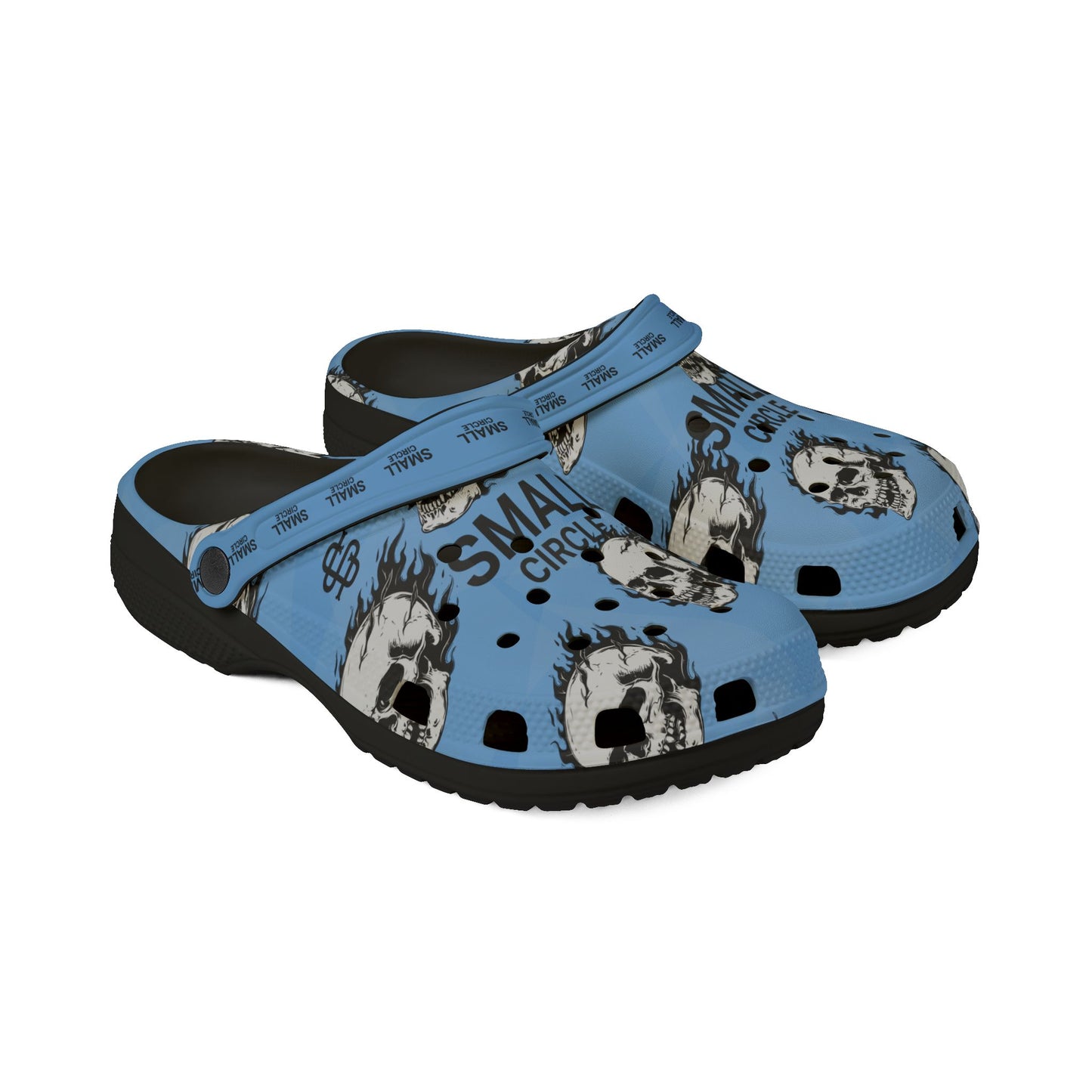 Small Circle Sky Scully Crocs