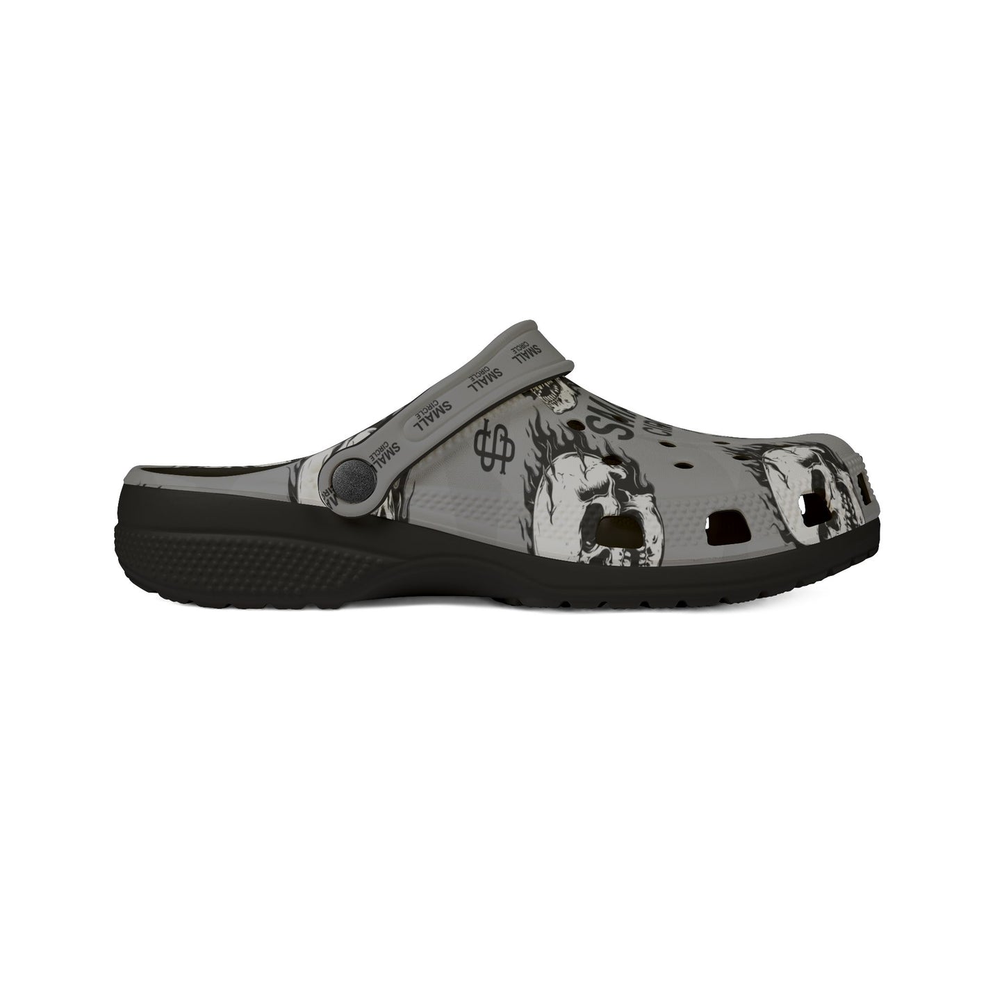 Copy of Small Circle Grey Scully Crocs