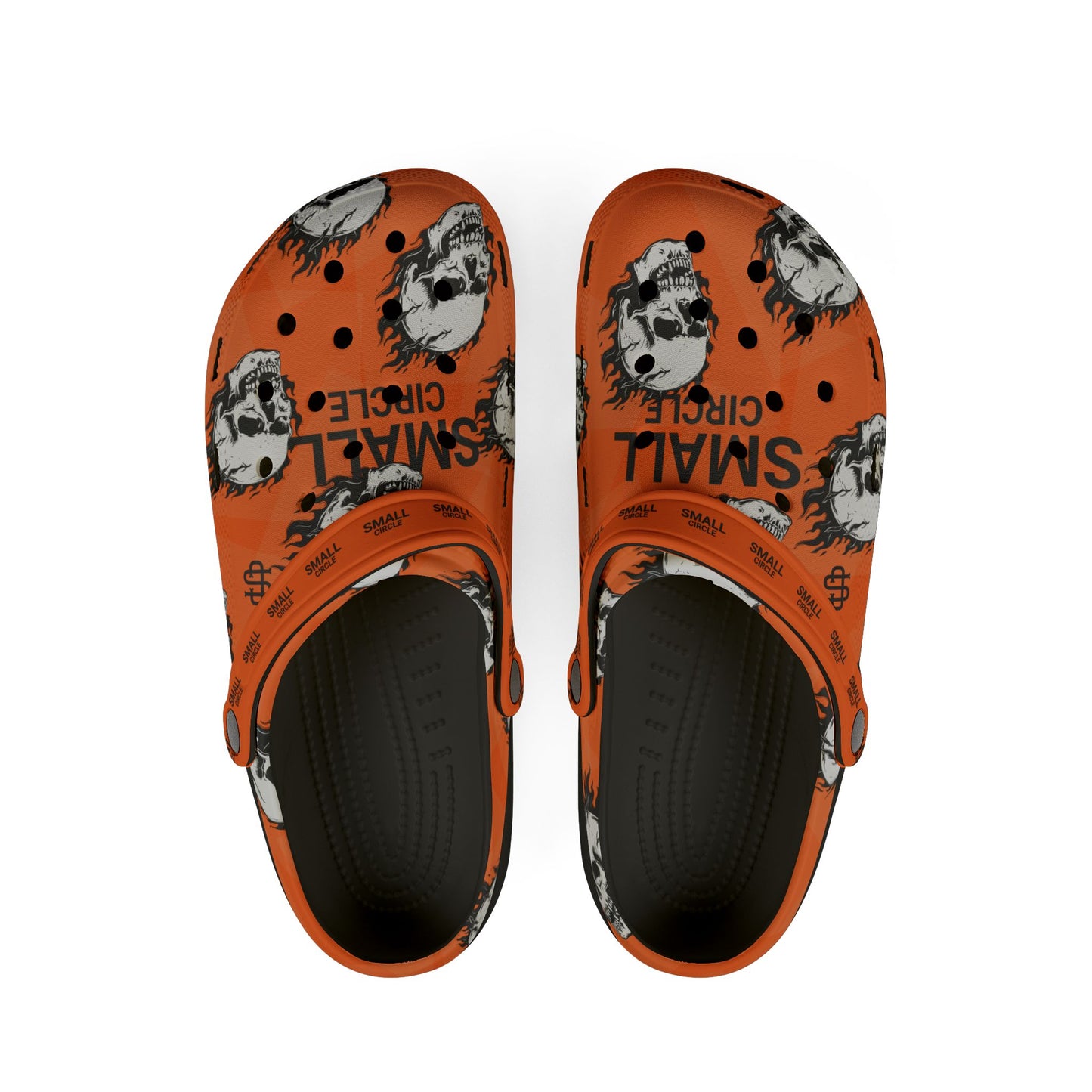 Small Circle Orange Scully Crocs