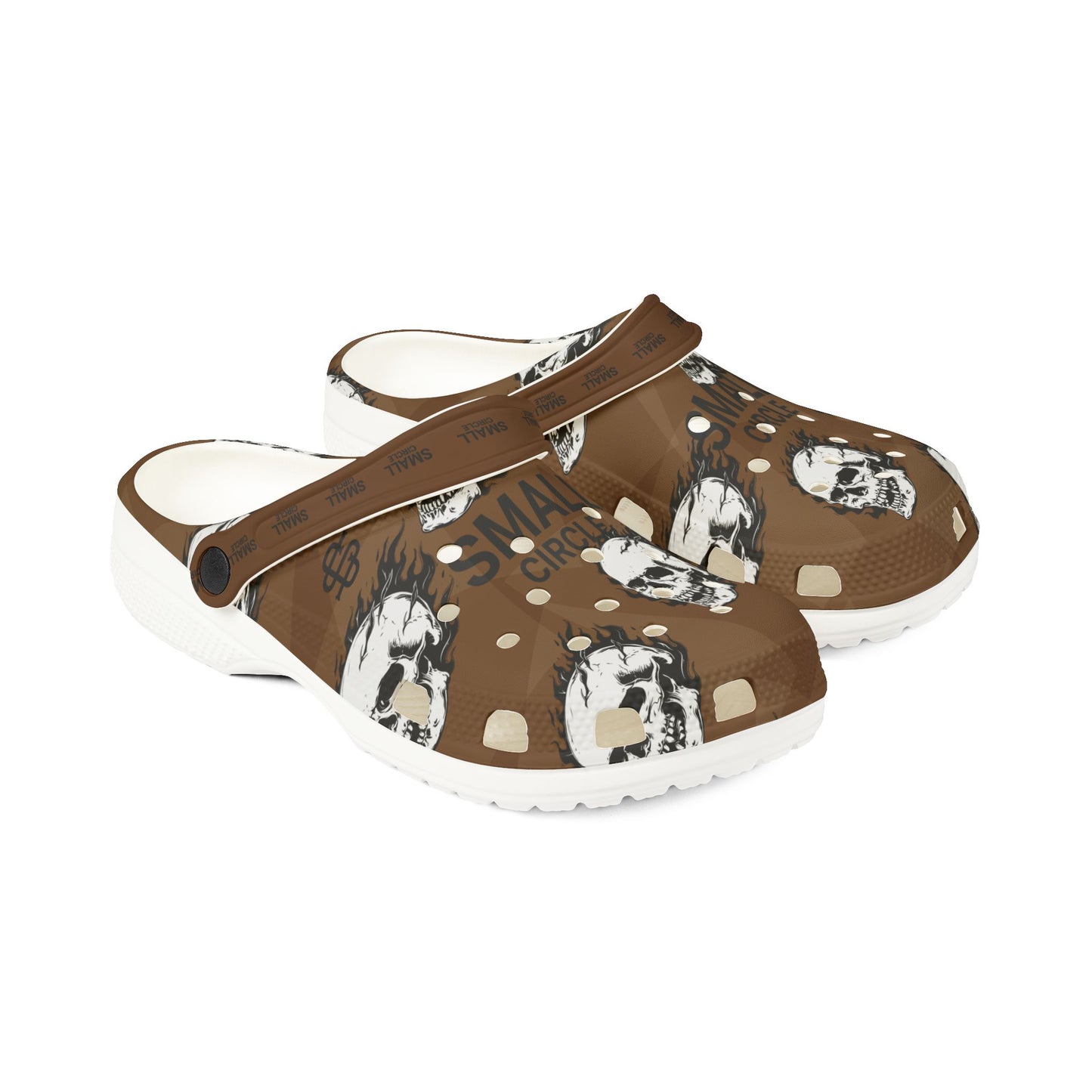 Small Circle Brown Scully Crocs