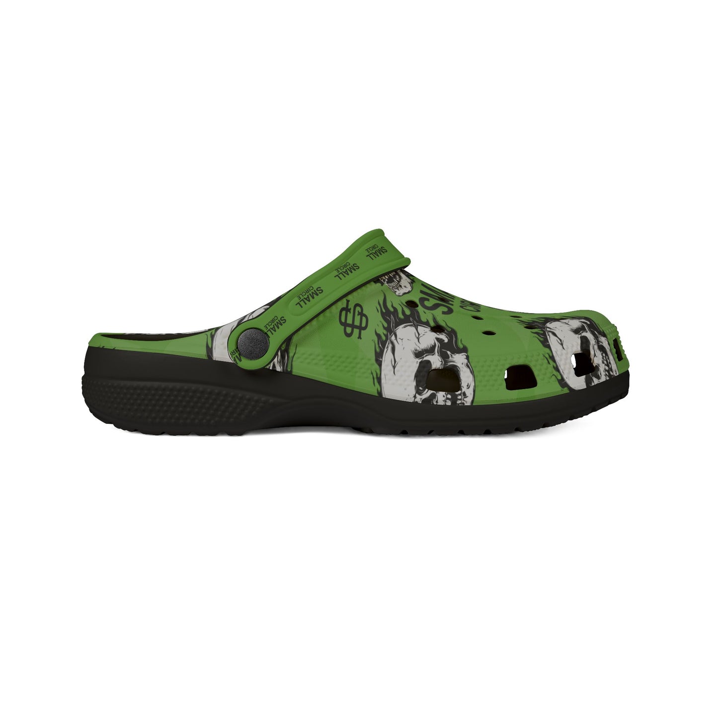 Small Circle Lime Scully Crocs