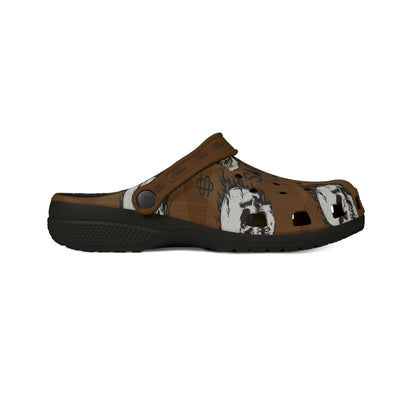 Small Circle Brown Scully Crocs