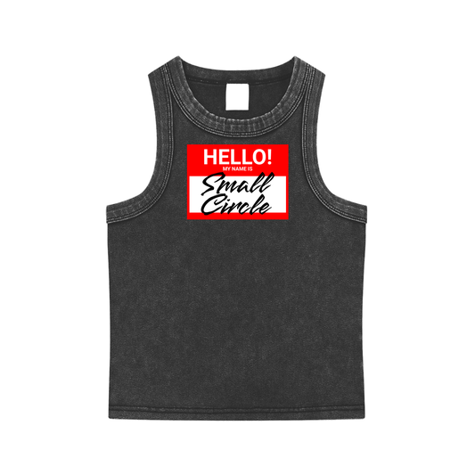 Snow Washed Tank Top