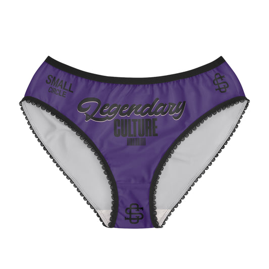 Small Circle Women’s Purple Briefs