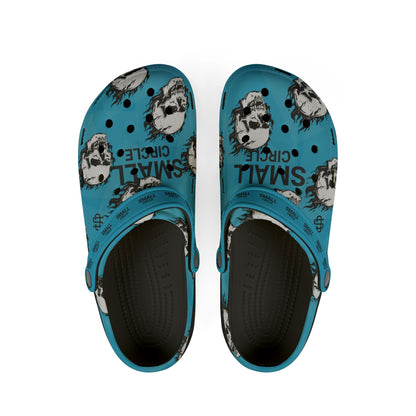 Small Circle Turq Scully Crocs