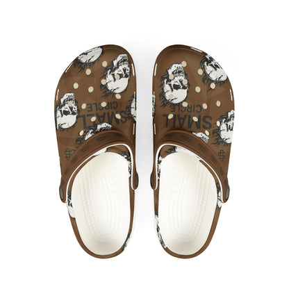 Small Circle Brown Scully Crocs