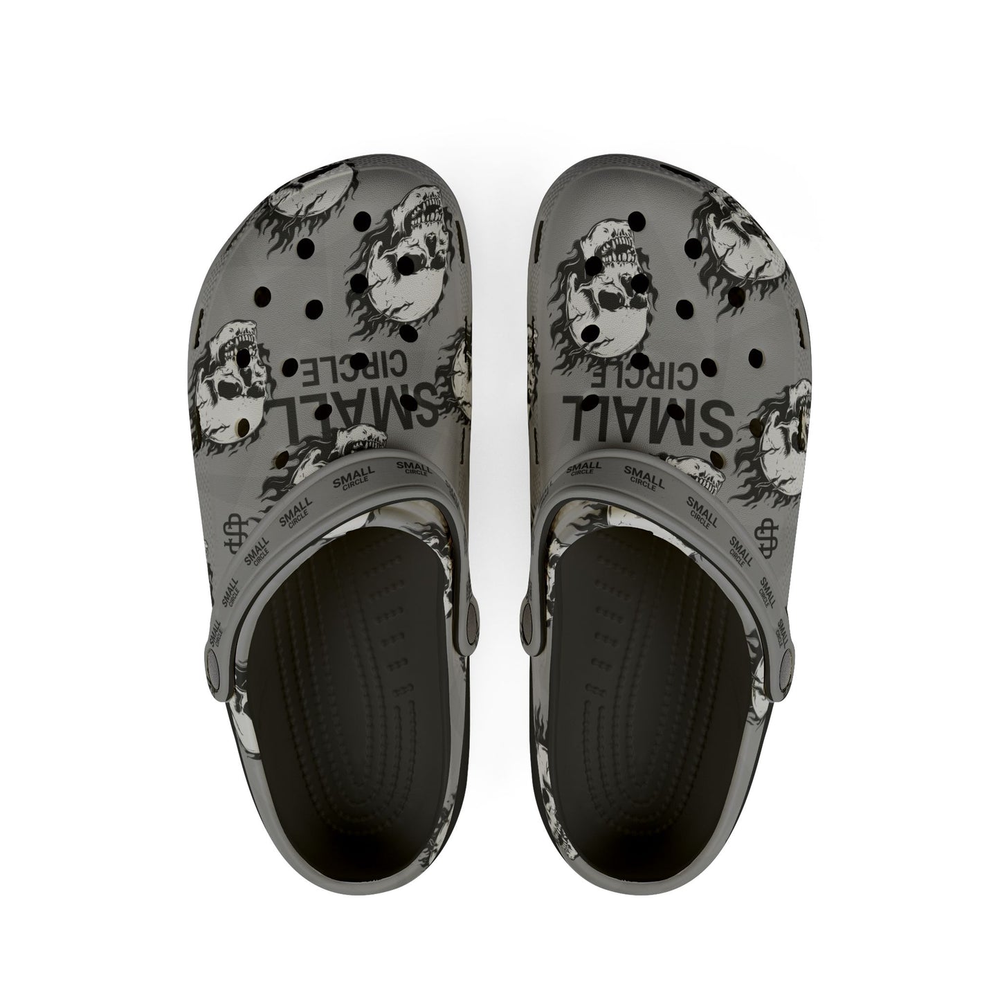 Copy of Small Circle Grey Scully Crocs