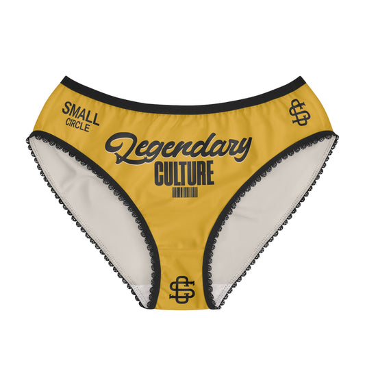 Small Circle Women’s Yellow Briefs