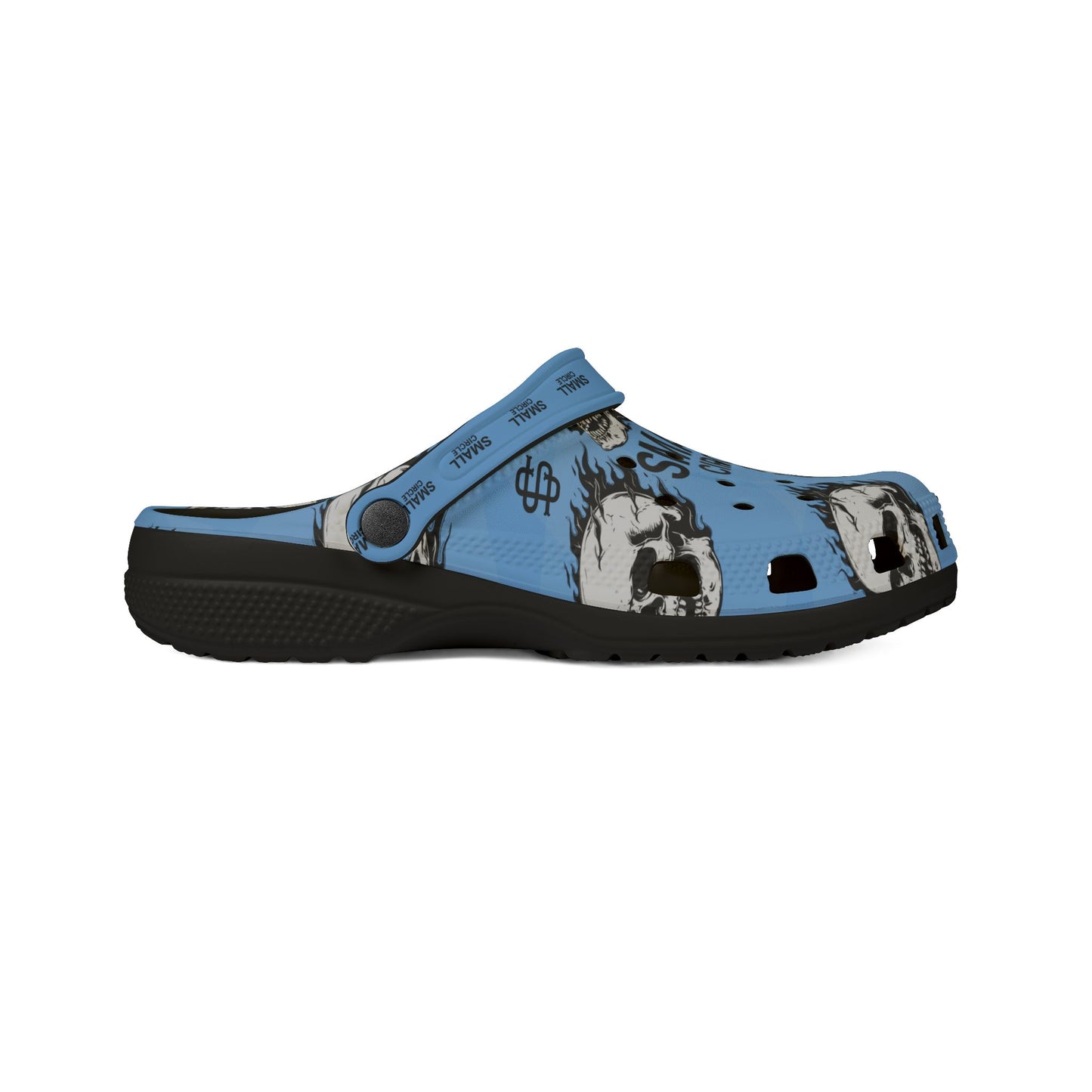 Small Circle Sky Scully Crocs