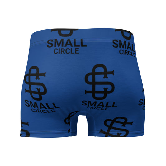 Small Circle Navy Boxer Briefs