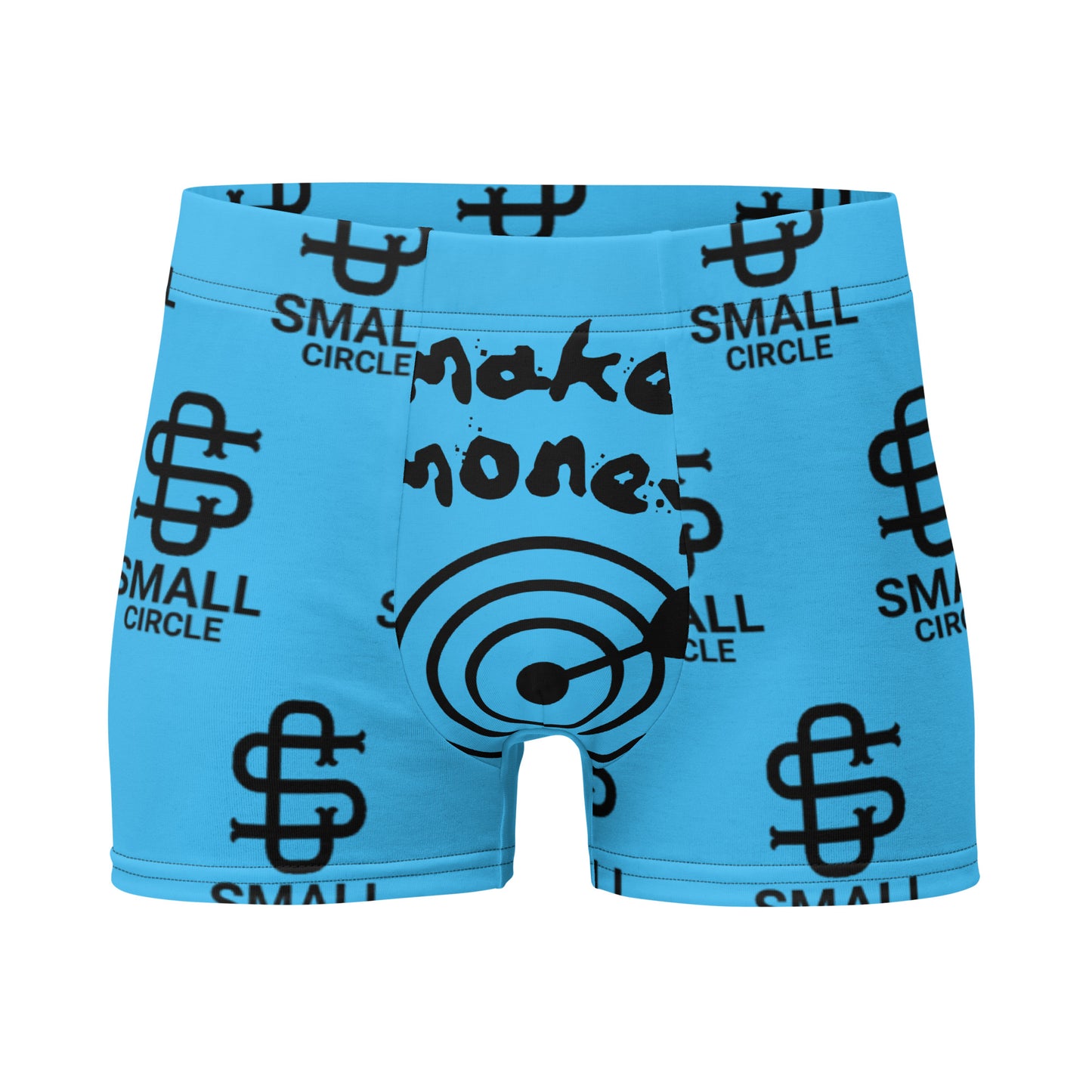 Small Circle Turq Boxer Briefs