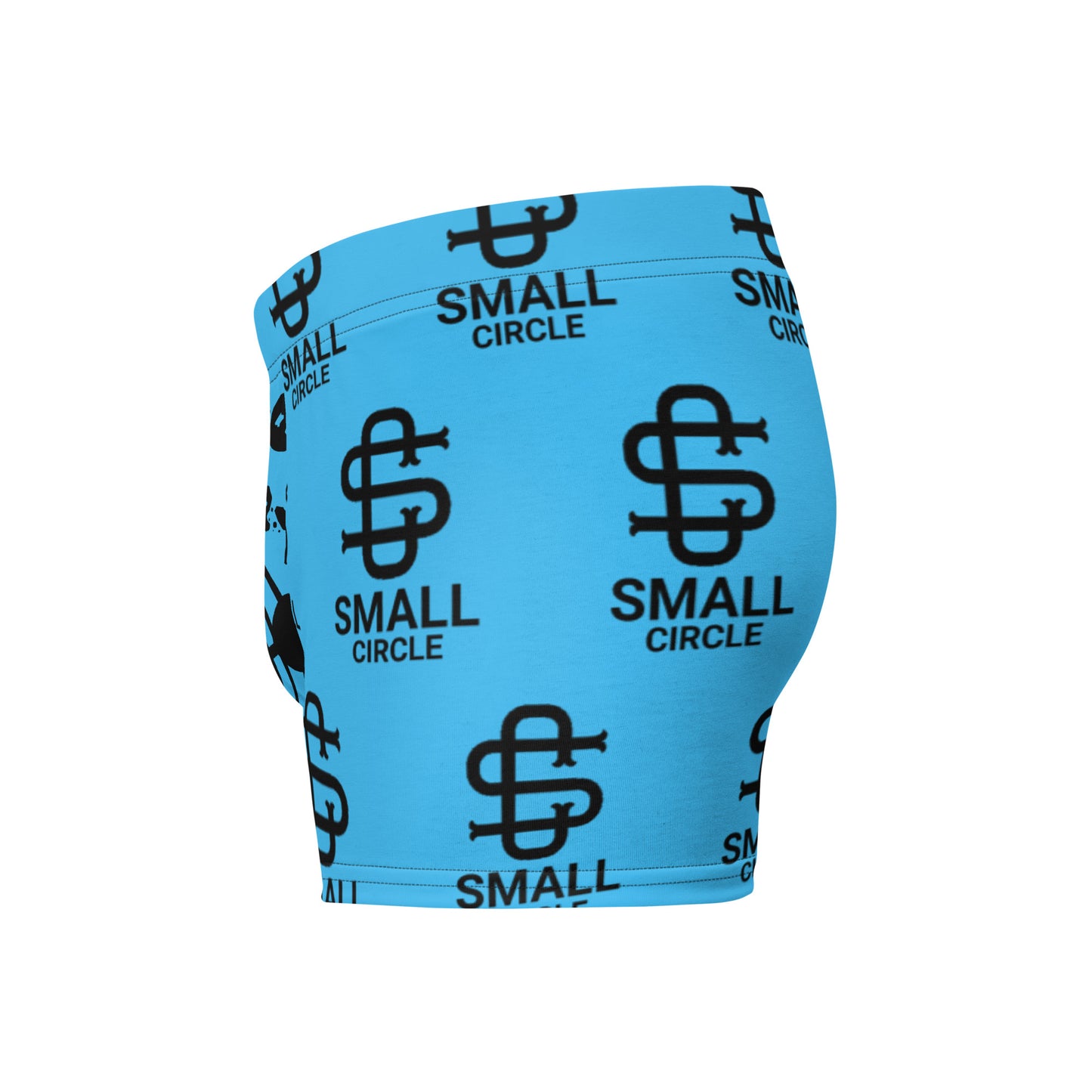 Small Circle Turq Boxer Briefs