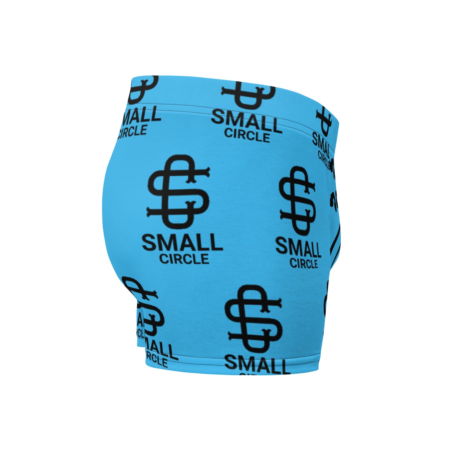 Small Circle Turq Boxer Briefs