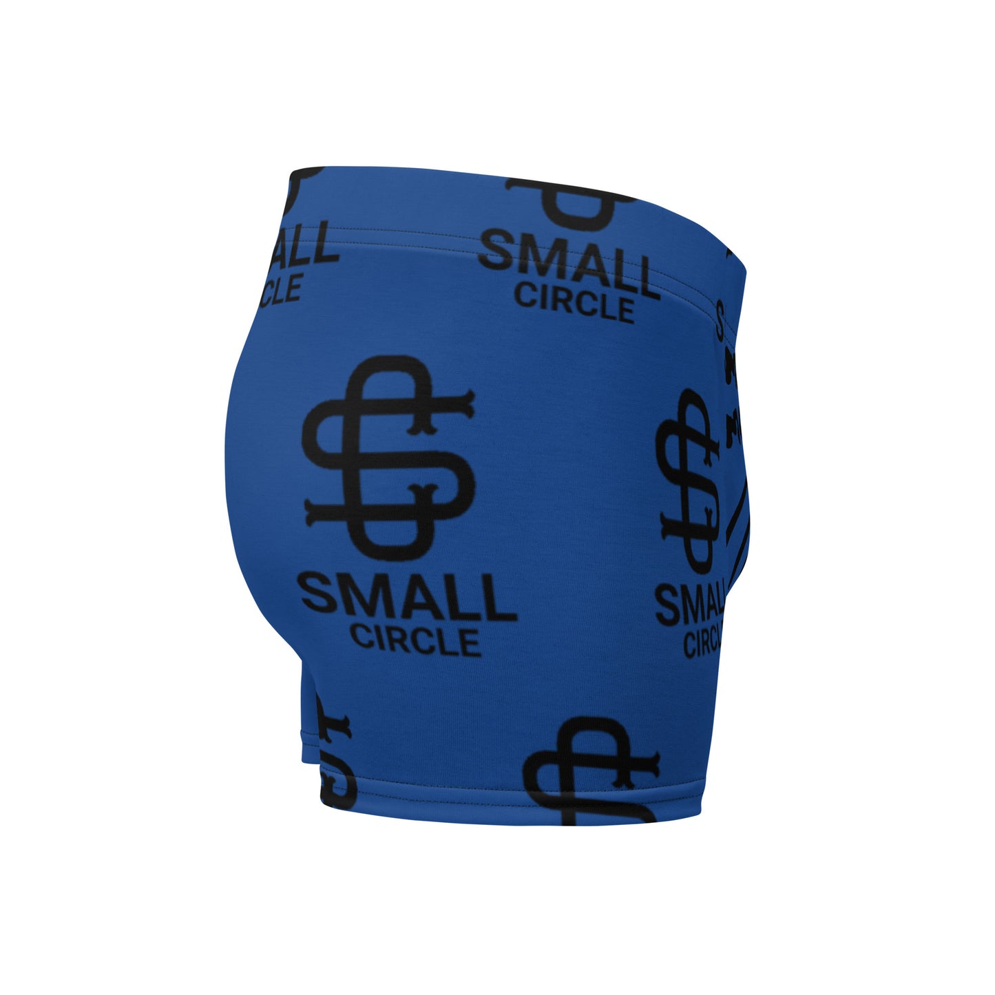 Small Circle Navy Boxer Briefs