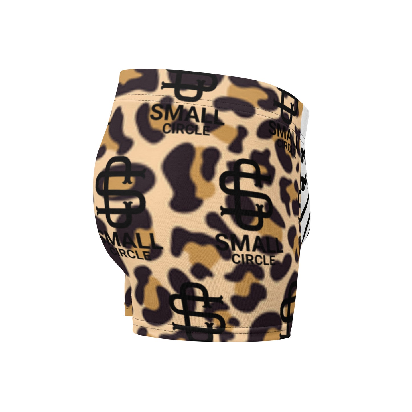 Small Circle Leopard Boxer Briefs