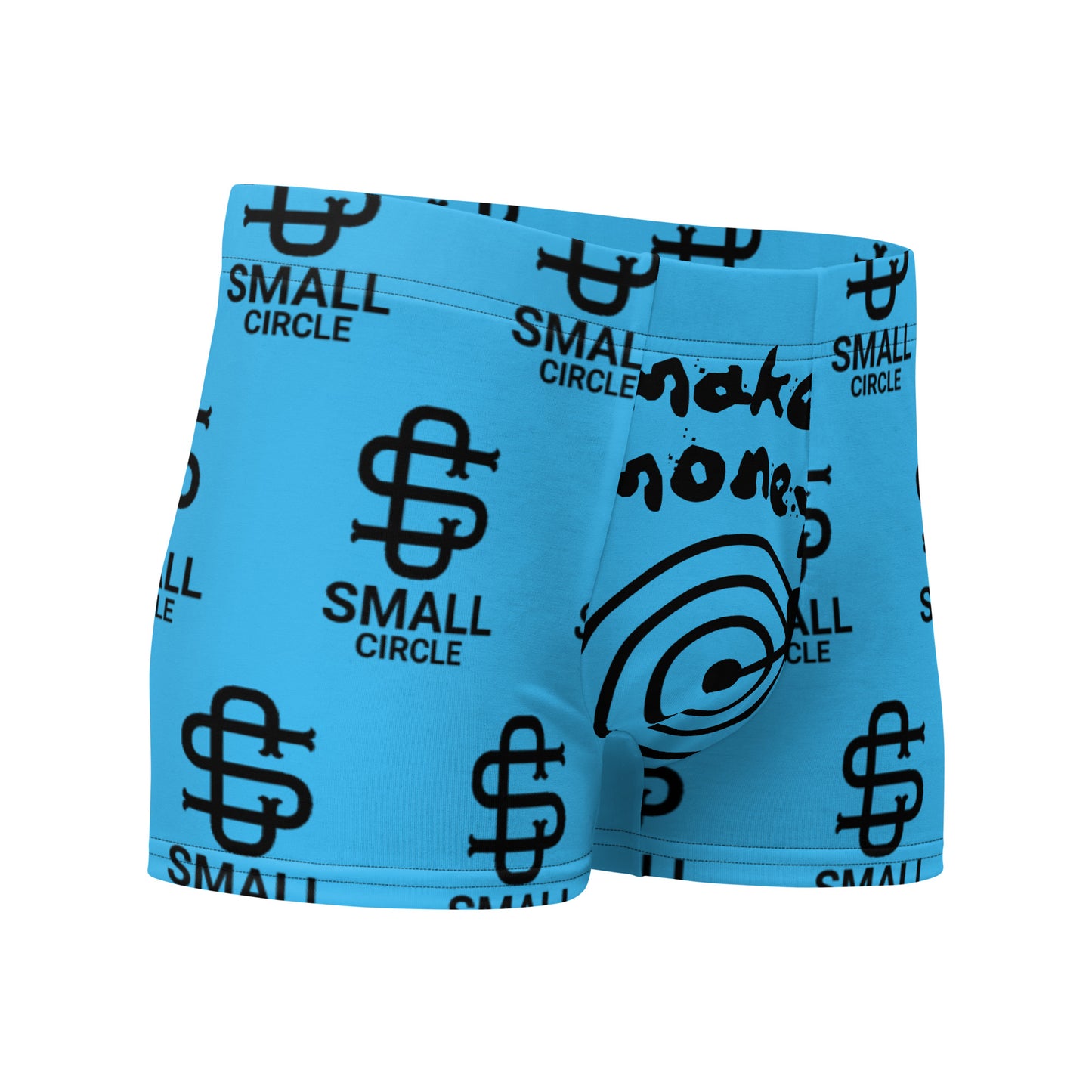 Small Circle Turq Boxer Briefs