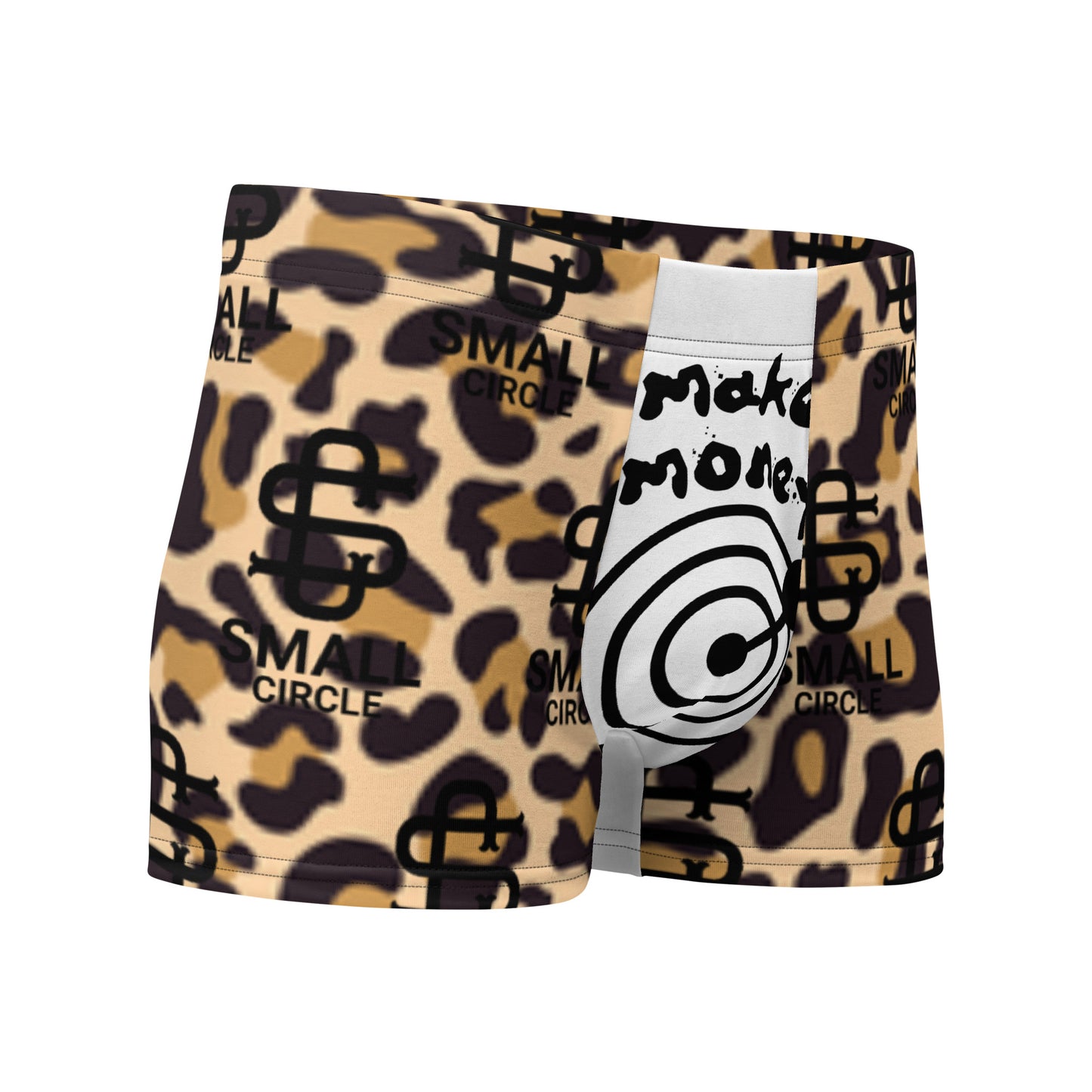 Small Circle Leopard Boxer Briefs