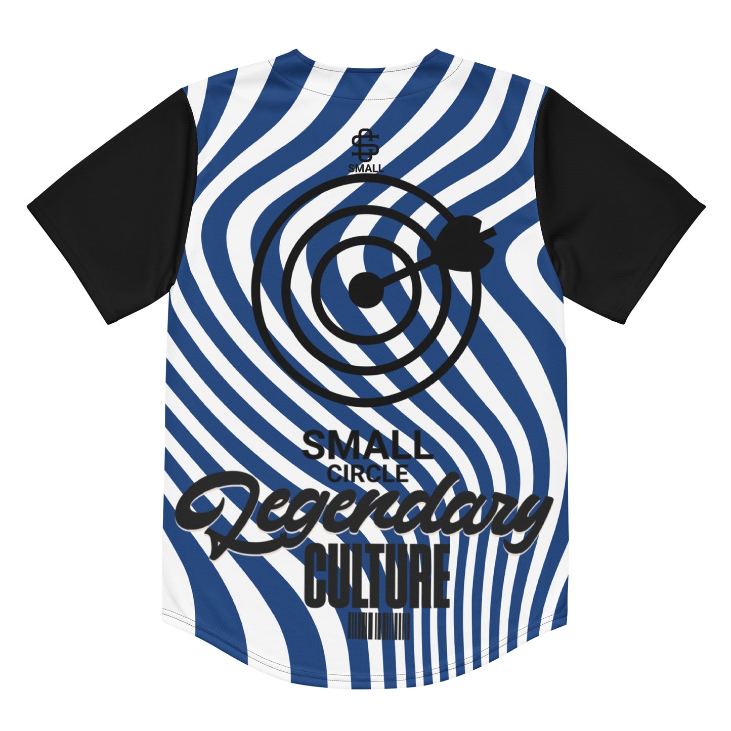 Small Circle Wave baseball jersey